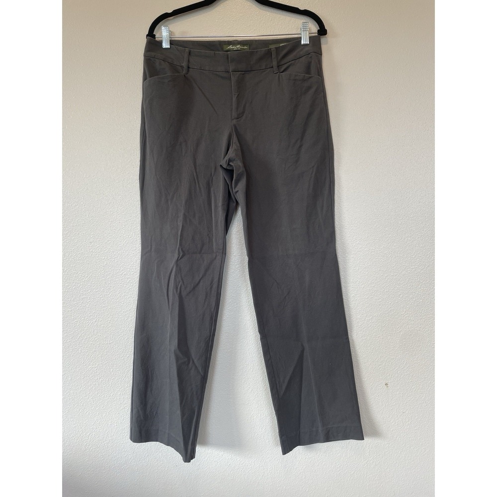 Eddie Bauer‎ Mercer Fit Pants Gray Slacks Women's Size 8S